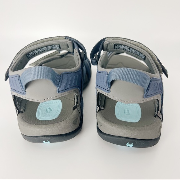 Teva Women's Tirra Blue Grey Black Bering Sea Sport Hiking Summer Sandals 6 NEW - Picture 6 of 12